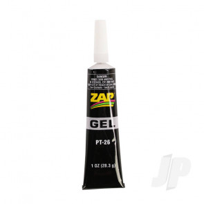 Zap Gel CA no drip-suck back tube (1oz, 28.3g) Cyano Super Glue