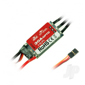 ZTW Spider 30A OPTO Brushless RC Drone ESC (2-6 Cell LiPo)