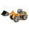 Huina RC Bulldozer Loader w/ Metal Bucket & Lights - Full 6 Channel Function!