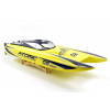 Volantex Racent Atomic 70cm Brushless Racing Speed Boat ARTR Yellow no Bat/Chg