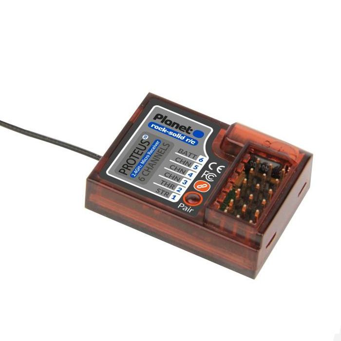 Planet Proteus 6 Channel 2.4GHz Receiver Compatible with TS2+2 Radio System