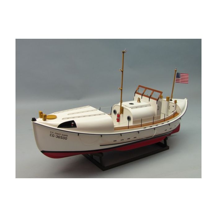 Dumas USCG 36500 36' Motor Lifeboat (1258) RC Wooden Ship Boat Kit