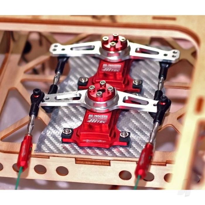 Hitec Ultra Duty Rudder Tray Conversion Set (58499) 