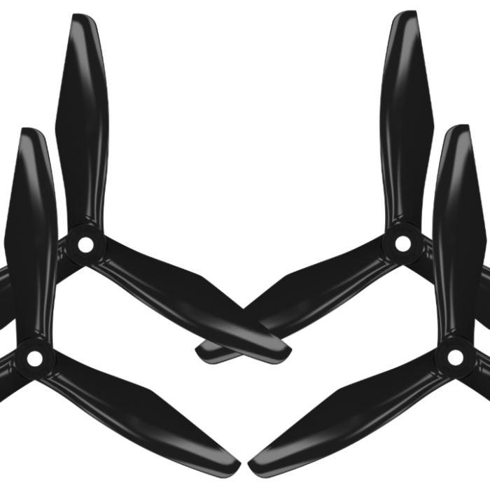 Master Airscrew 5x4.5 RS 3-Blade FPV RC Drone Propeller Props Set - Black 