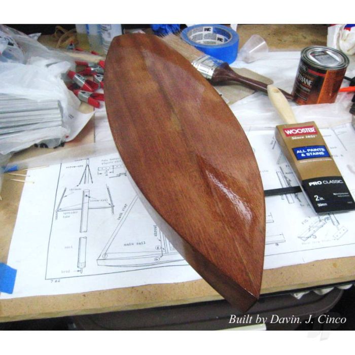 Dumas Ace Sloop Yacht (1102) Wooden Ship Boat Kit