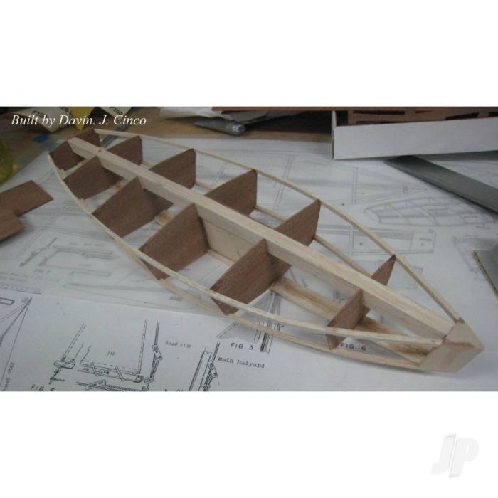 Dumas Ace Sloop Yacht (1102) Wooden Ship Boat Kit