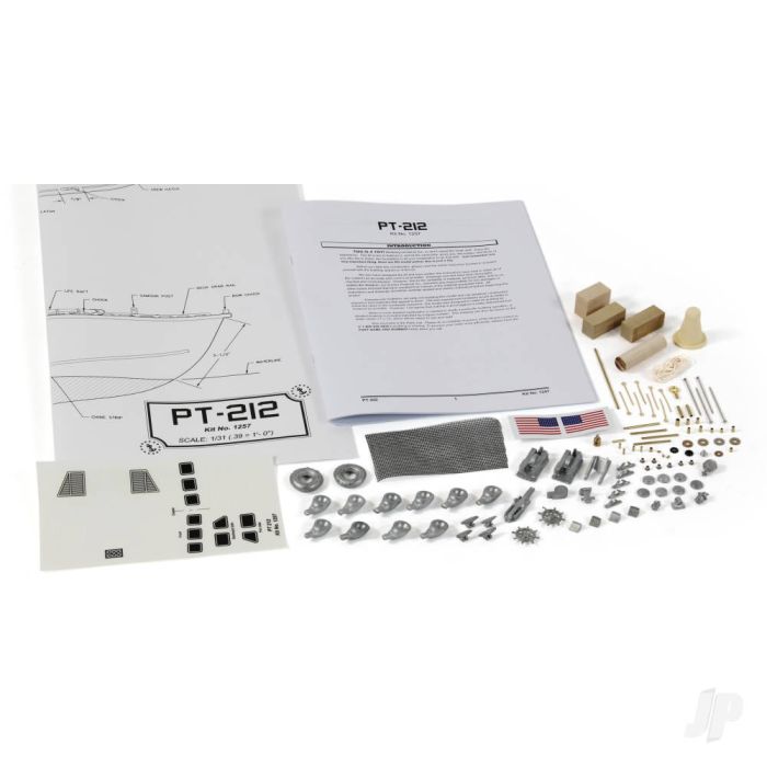 Dumas PT-212 78ft Higgins MTB (1257) Model Ship Boat Kit