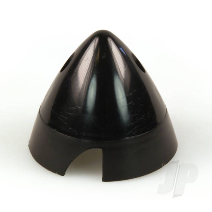 JP 2.1/2in - 63mm Black Spinner For RC Model Plane