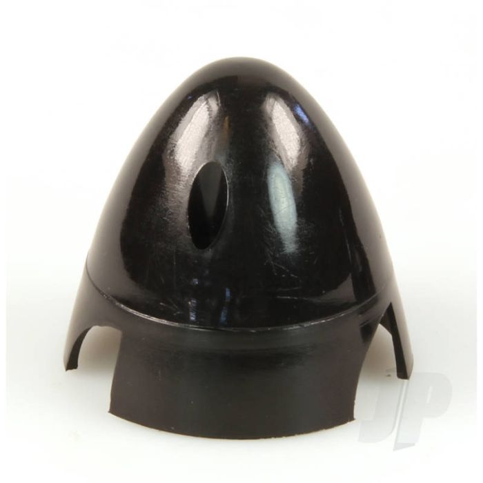 JP 2.1/4in (56mm) - 3-Blade Black Spinner For RC Model Plane