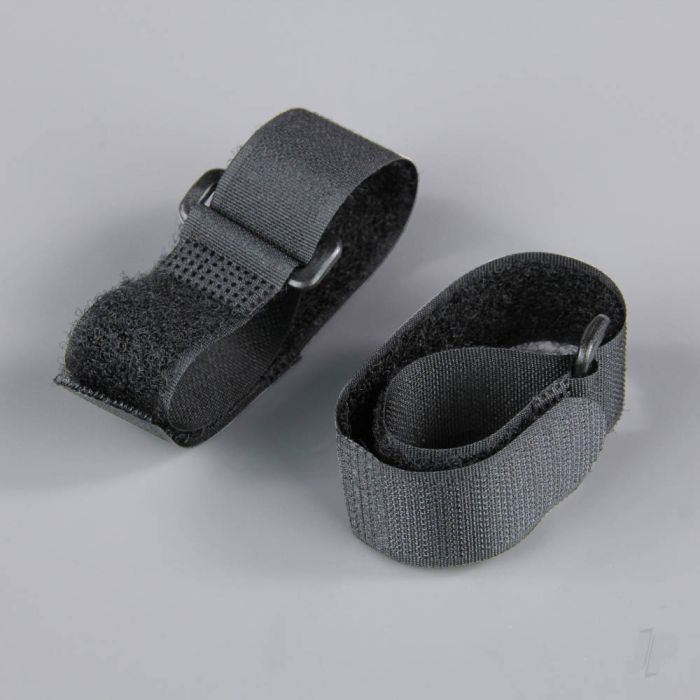 JP Hook & Loop Battery / Receiver Retainer Strap (2) for RC Model Plane