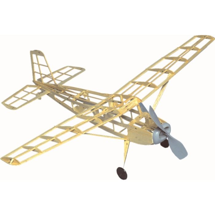 Cessna 180 - 508mm Wingspan Flying Model Balsa Aircraft Kit from Guillow's