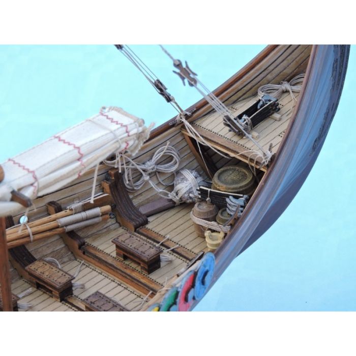 Mantua Dreki Viking Dragon Longship - Large 1:40 Scale Wood Model Ship Kit 
