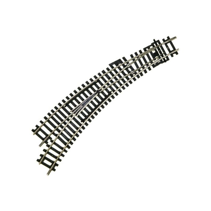Left Hand Curved Point Hornby Track - R8074  