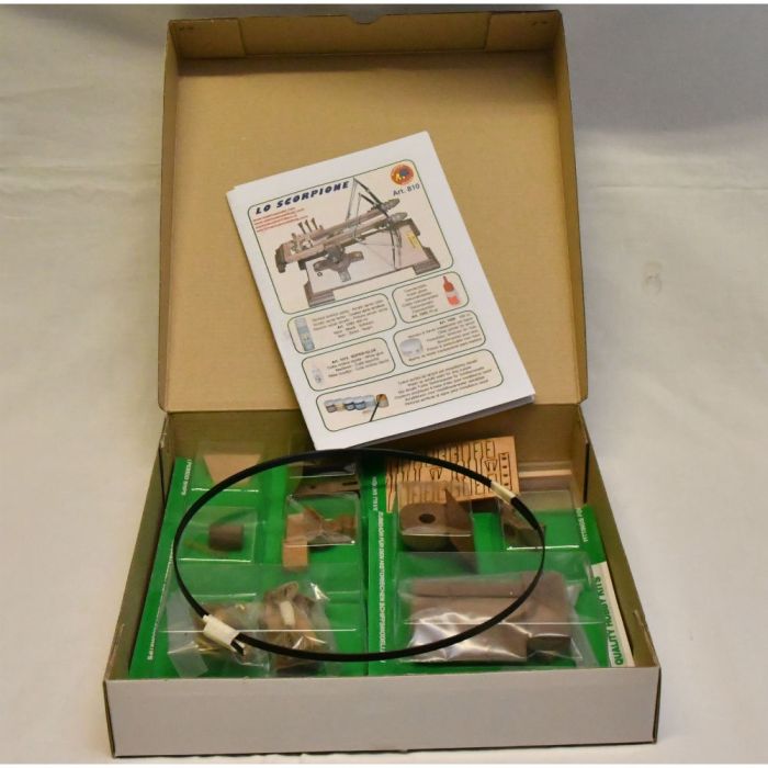 Scorpion Double Crossbow 16th Century Mantua Wood Kit 1:17 Scale 110x210mm