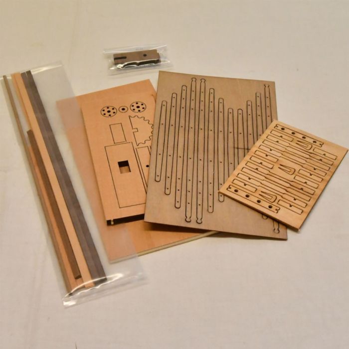 Scorpion Double Crossbow 16th Century Mantua Wood Kit 1:17 Scale 110x210mm