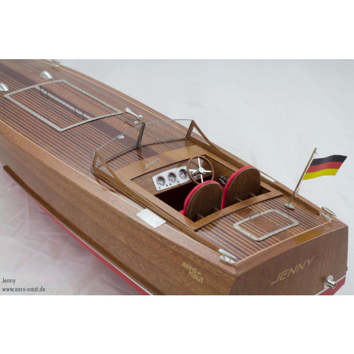 Aero-Naut Jenny - 1930's Chris-Craft Style Mahogany Sports Boat - 1:10 Scale RC Kit
