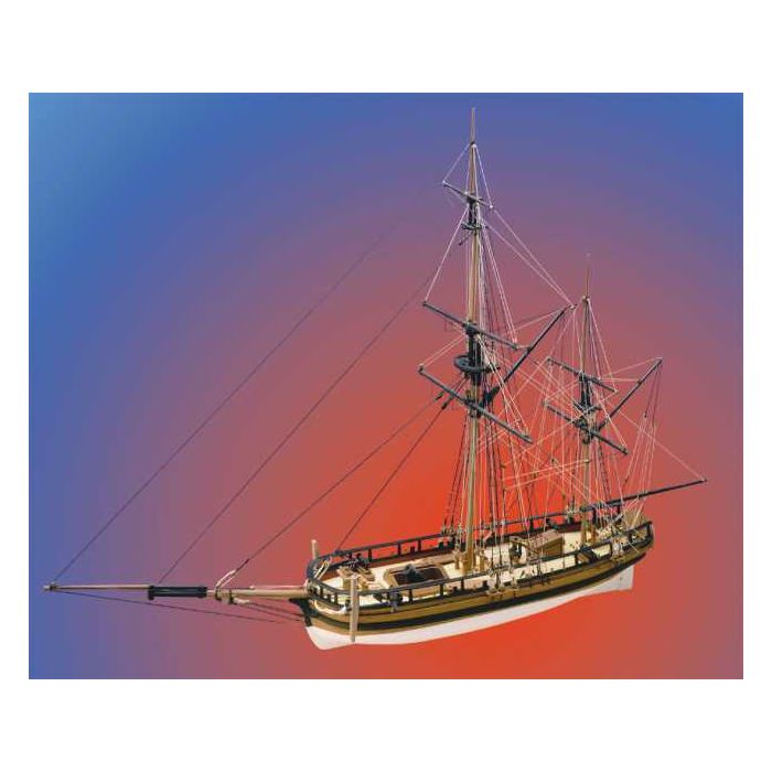 Caldercraft HM Mortar Vessel Convulsion 1804 Mortar Boat 1:64 Scale