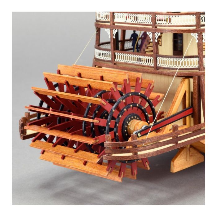 Artesania 1:80 Mississippi Paddle Steamer Wood Ship Model Boat Kit