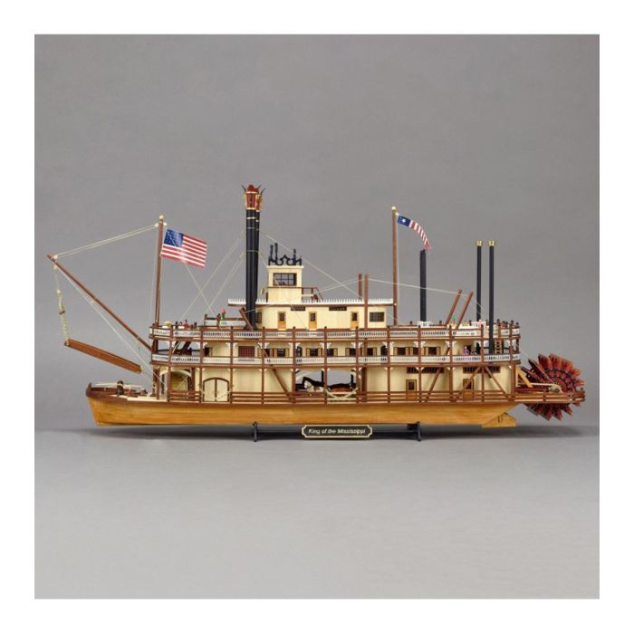 Artesania 1:80 Mississippi Paddle Steamer Wood Ship Model Boat Kit