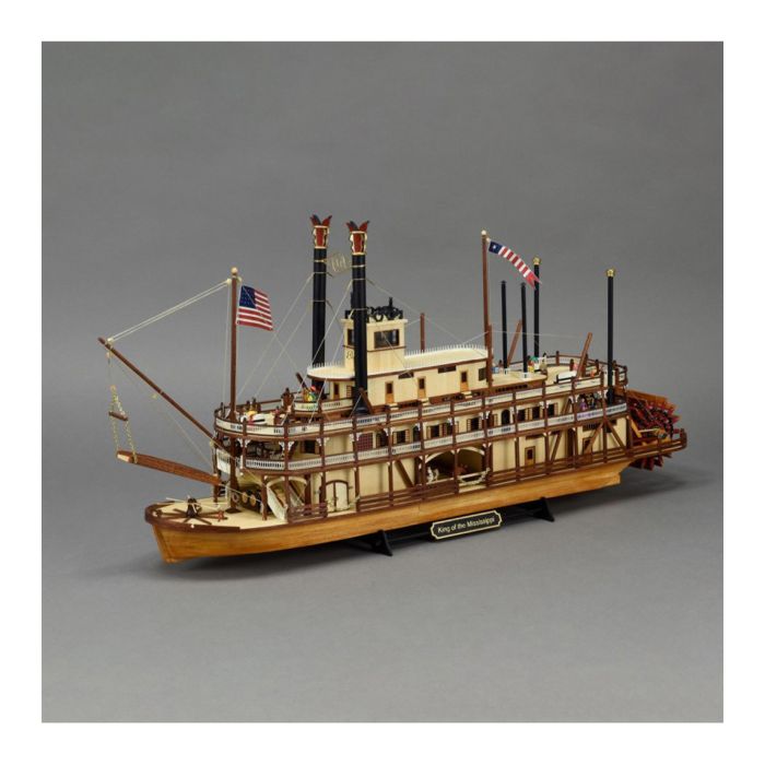 Artesania 1:80 Mississippi Paddle Steamer Wood Ship Model Boat Kit