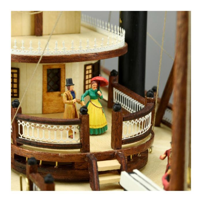 Artesania 1:80 Mississippi Paddle Steamer Wood Ship Model Boat Kit