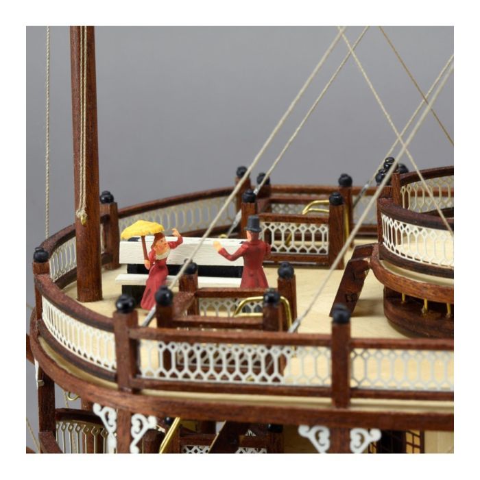 Artesania 1:80 Mississippi Paddle Steamer Wood Ship Model Boat Kit