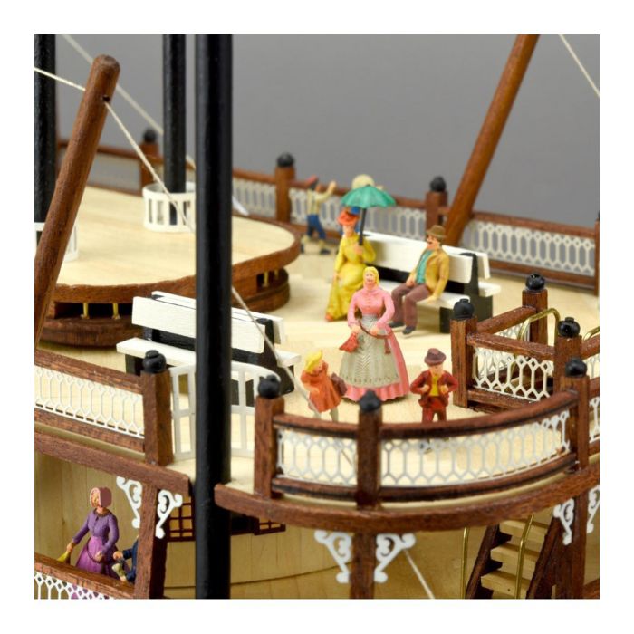 Artesania 1:80 Mississippi Paddle Steamer Wood Ship Model Boat Kit