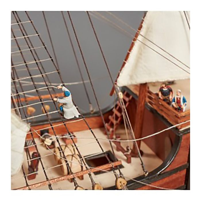 Artesania 1:65 10 Die Cast Crew Figurines for Wood Ship Model Boat Kits