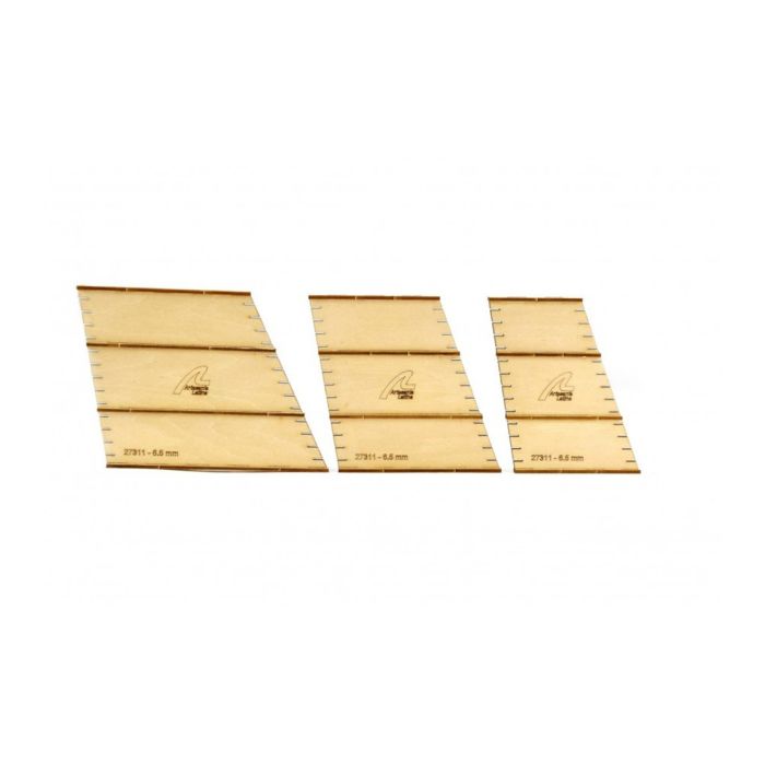 Artesania Micro Easy Ratlines Templates 6.5 mm for Wood Ship Model Boat Kits