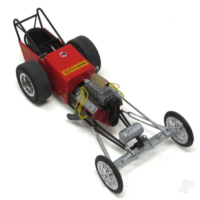 Atlantis Models 1/25 Keelers Kustoms Kent Fuller Dragster Plastic Kit