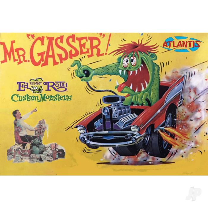 Atlantis Models 1:25 Ed Roth Mr. Gasser Kustom Kulture Hot Rod Plastic Kit