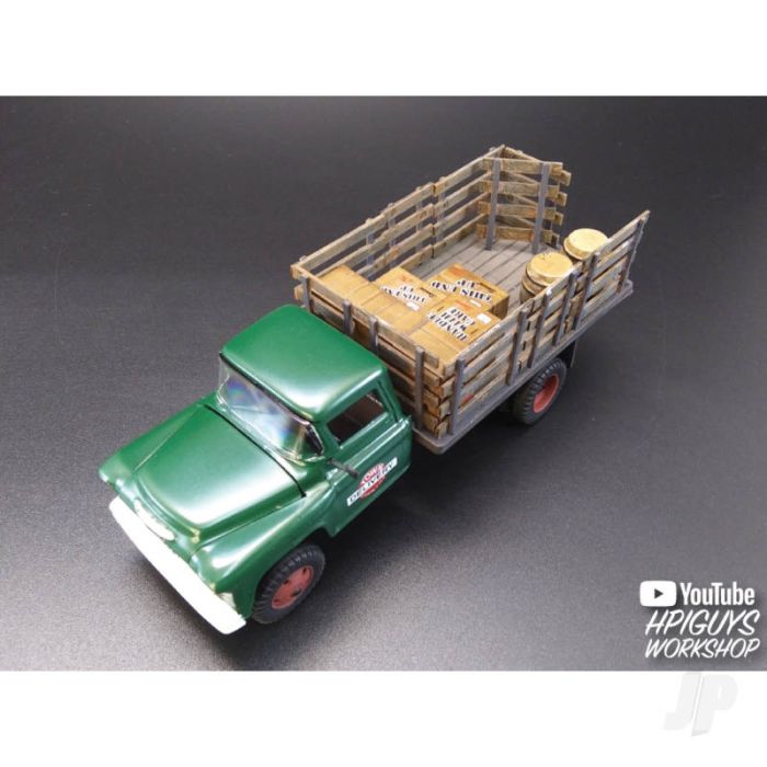 Atlantis Models 1:48 1955 Chevy Chevrolet 2 Ton Stake Truck Plastic Model Kit