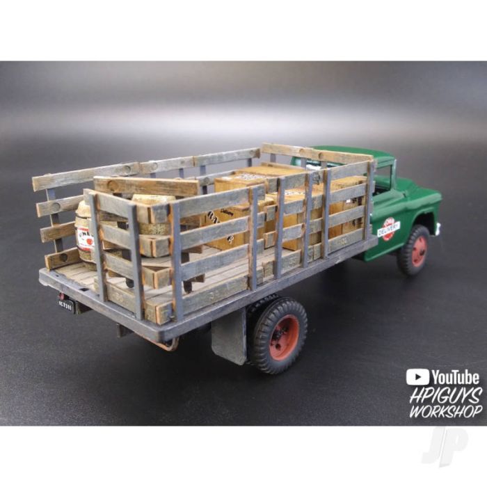 Atlantis Models 1:48 1955 Chevy Chevrolet 2 Ton Stake Truck Plastic Model Kit