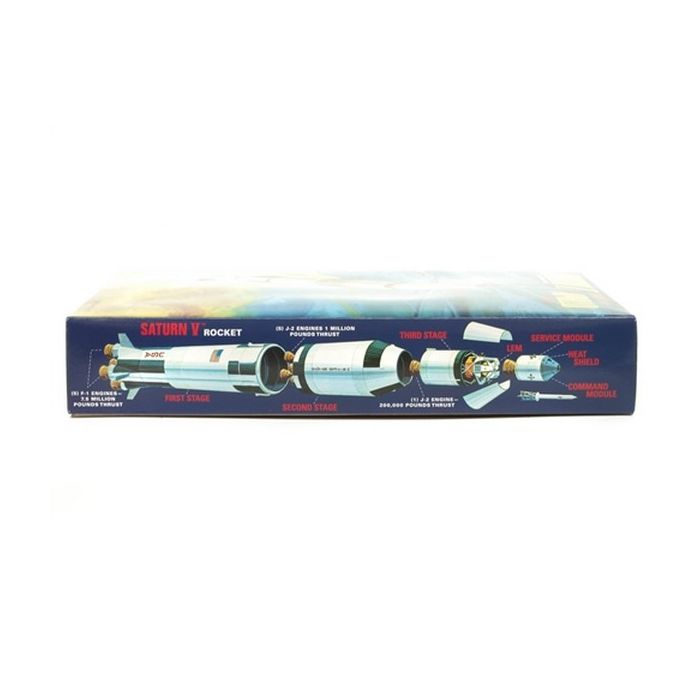 AMT 1:200 NASA Saturn V Rocket Space Plastic Kit Model