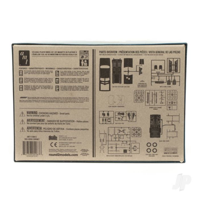 AMT 1965 Dodge Coronet (Snap) 2T Plastic Kit