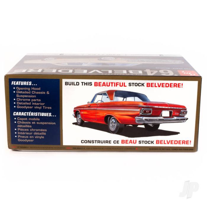 AMT 1964 Plymouth Belvedere (w/Straight 6 Engine) 2T Plastic Kit