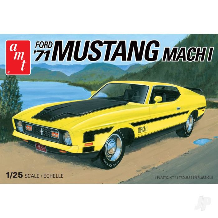 AMT 1971 Ford Mustang Mach I Plastic Kit