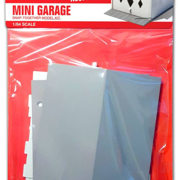 AMT 1/64 Scale Mini Garage Snap Plastic Model Kit for Hot Wheels Matchbox Cars