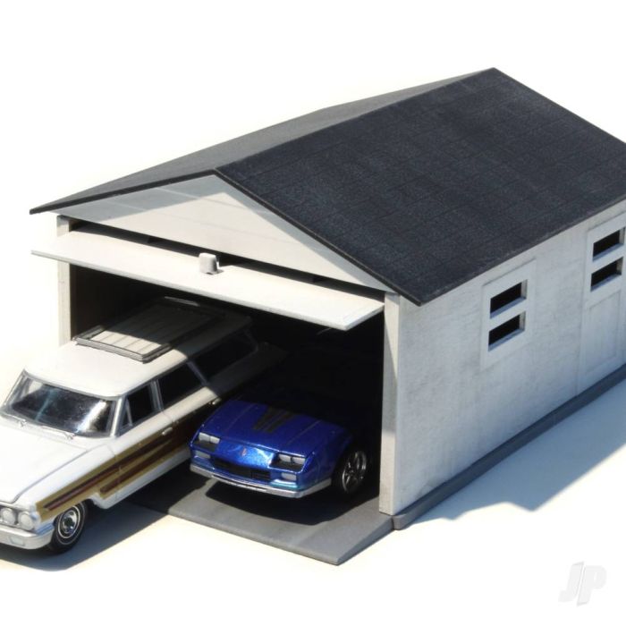AMT 1/64 Scale Mini Garage Snap Plastic Model Kit for Hot Wheels Matchbox Cars
