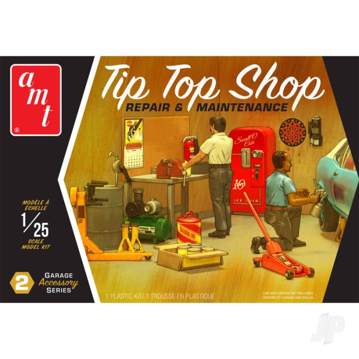 AMT Garage Accessory Set #2 2T For Plastic Kit