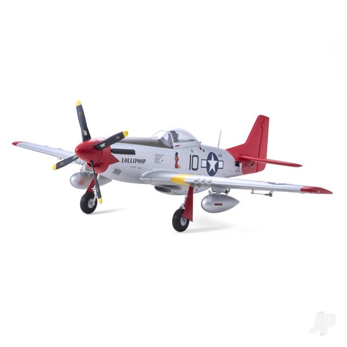 Arrows Hobby P-51 Mustang PNP w/ Vector Stabilisation System (850mm) RC Plane