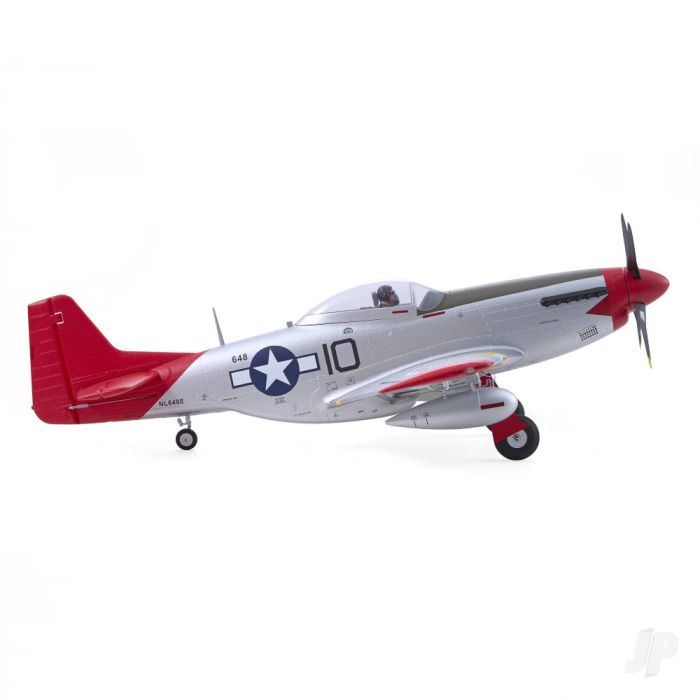 Arrows Hobby P-51 Mustang PNP w/ Vector Stabilisation System (850mm) RC Plane