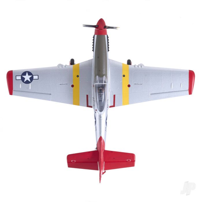 Arrows Hobby P-51 Mustang PNP w/ Vector Stabilisation System (850mm) RC Plane