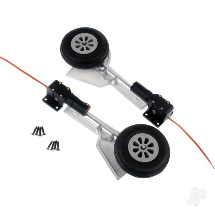 Arrows Hobby Main Landing Gear Set (Legs + Wheels + Retracts) (for P-47) 