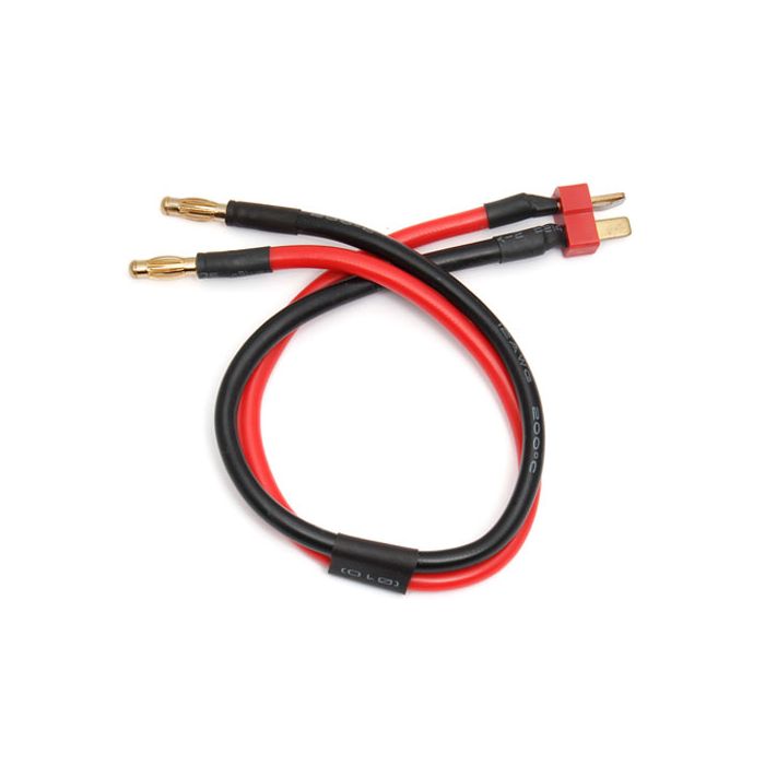 REEDY T-PLUG (DEANS) CHARGE LEAD (4MM)