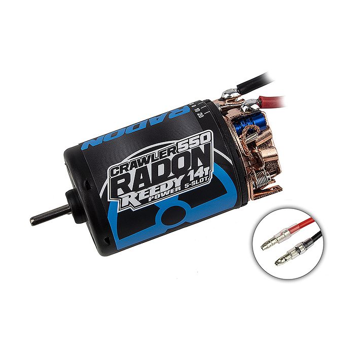 Reedy Radon 2 Crawler 550 14t 5 Slot 1600kv Brushed Motor