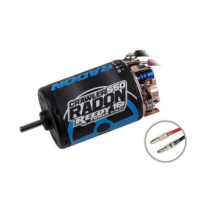 Reedy Radon 2 Crawler 550 16t 5 Slot 1450kv Brushed Motor
