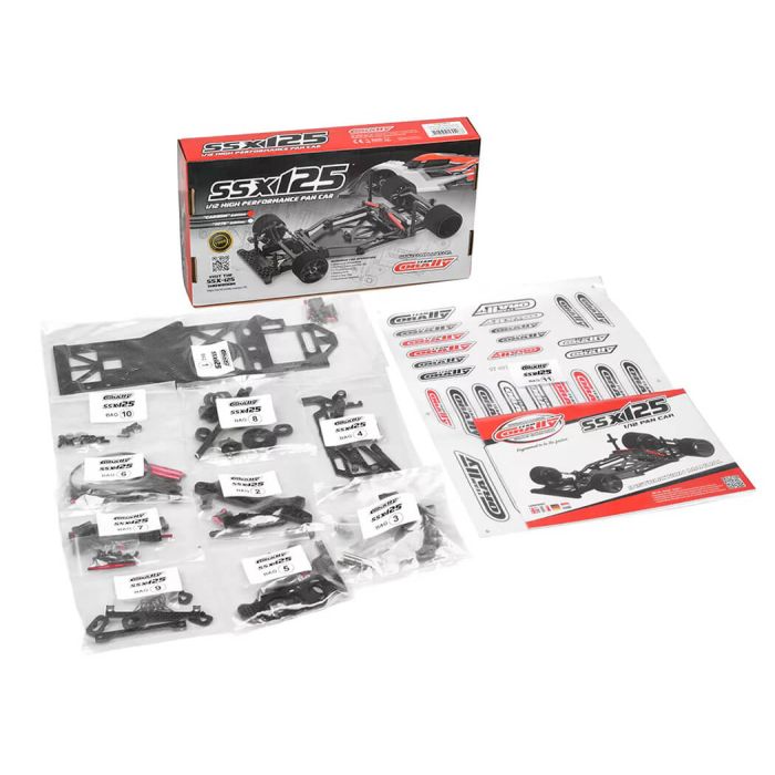 Corally Ssx-125 7075 Carbon Chassis Kit