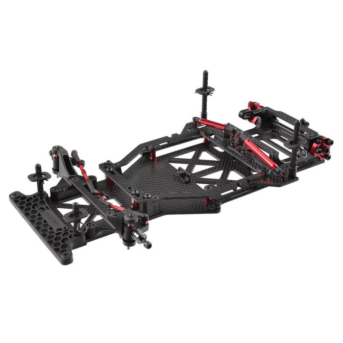 Corally Ssx-125 7075 Carbon Chassis Kit