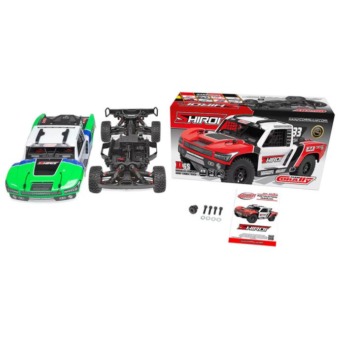 Corally Shiroi XP6 Brushless Short Course RC Truck ARTR (No Batt/Cgr) - Green